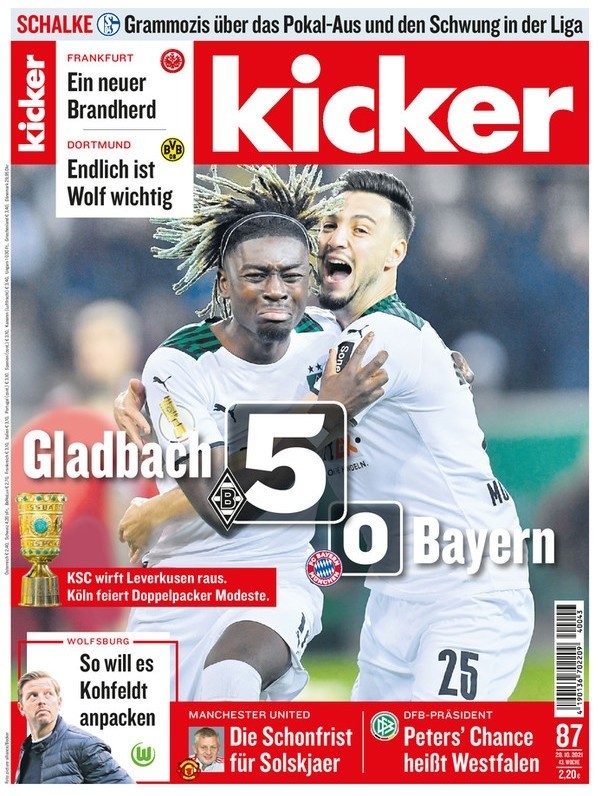 德甲｜德国爆冷，技术统计